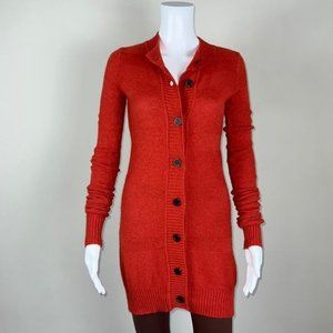 Vera Wang Lavender Label Red Cardigan